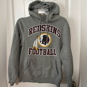 Gray Washington Redskins Football Hoodie